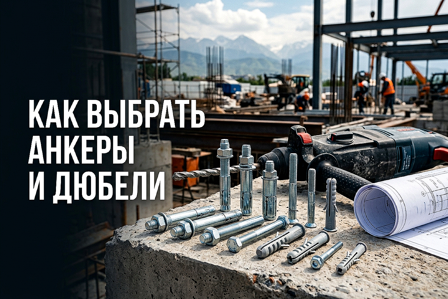 Выбор анкеров и дюбелей: как найти надежный крепеж под любую задачу