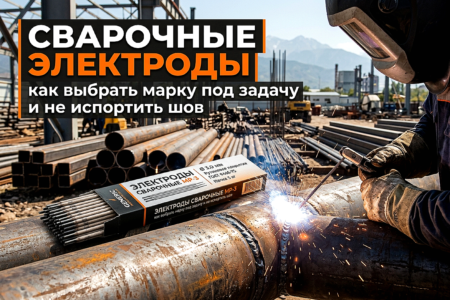 Выбор сварочных электродов: марки, типы покрытия и практические советы