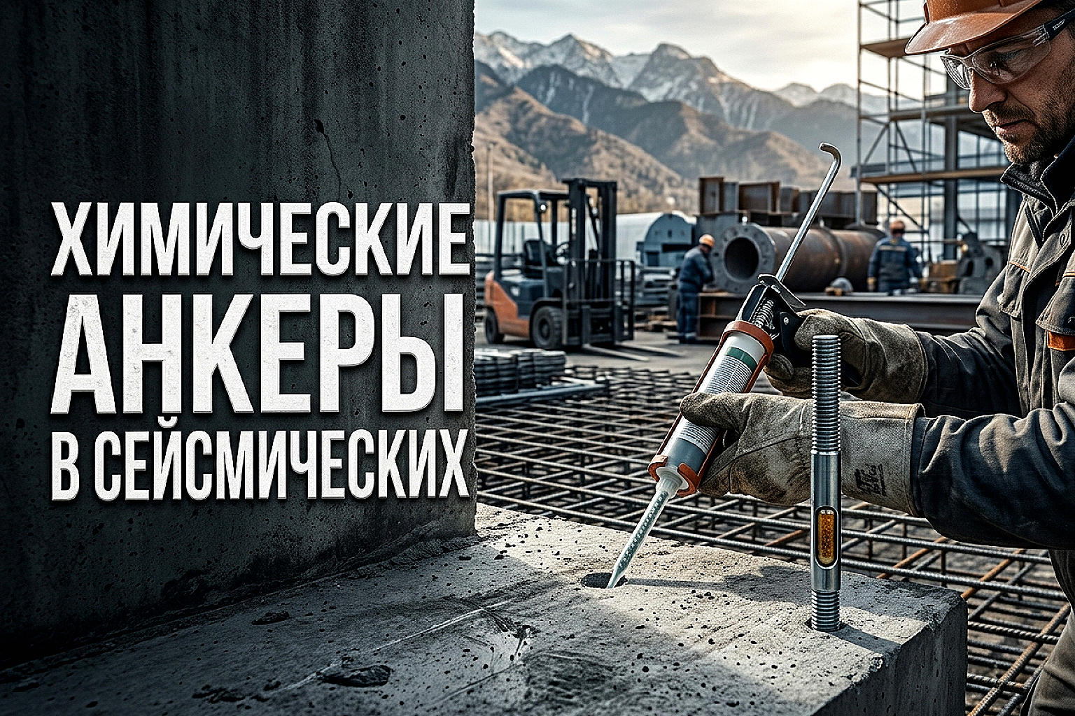 Химические анкеры в сейсмических условиях: почему это надежнее обычного дюбеля