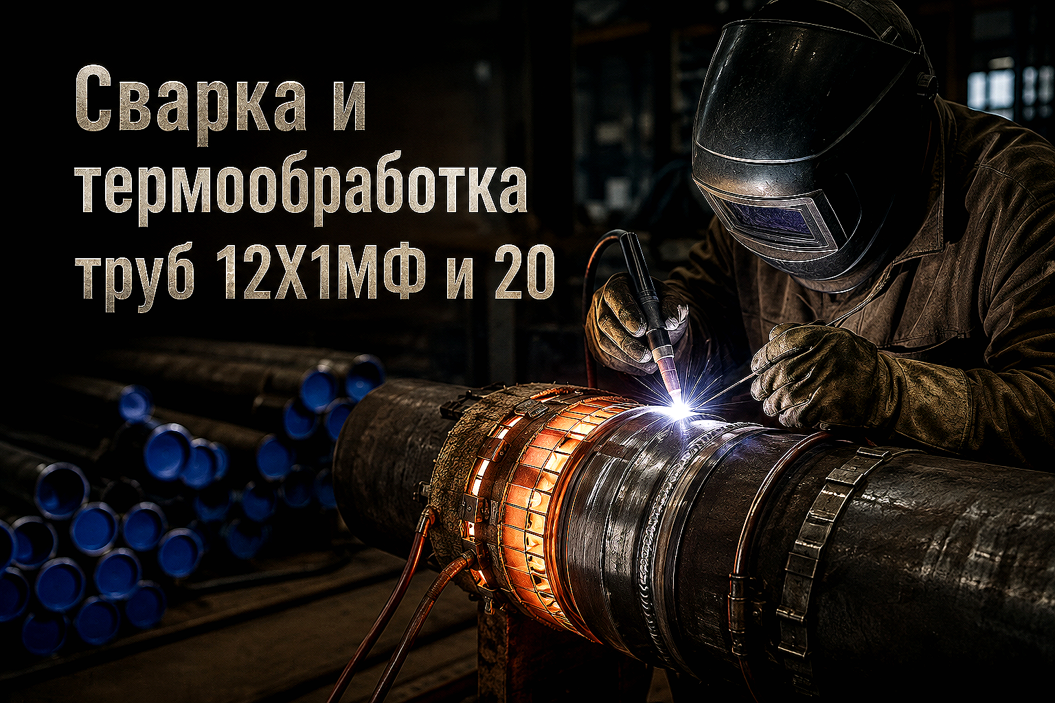 Котельные трубы 12Х1МФ и 20: монтаж паропроводов, разделка кромок, сварка и термообработка