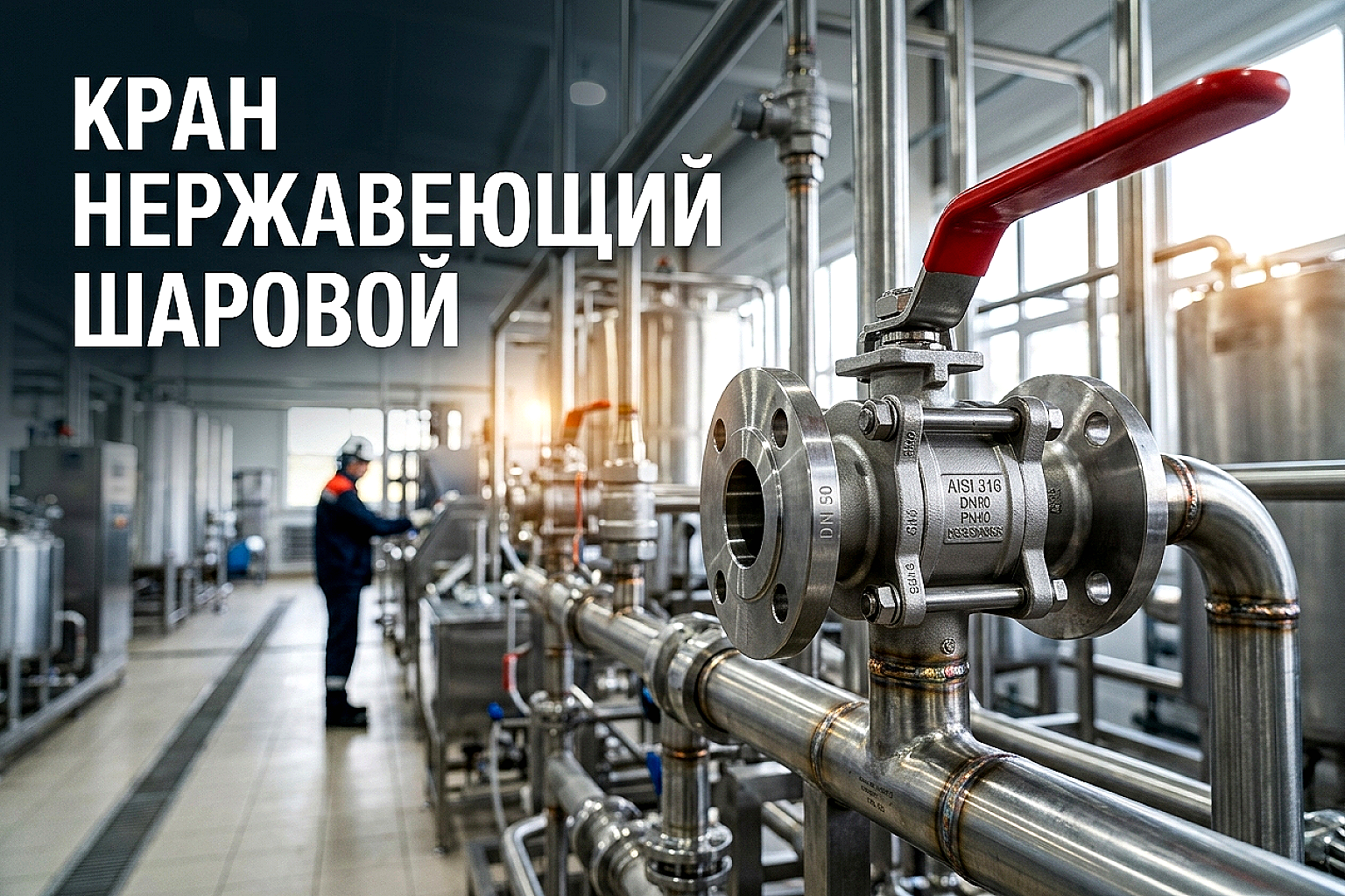 Как выбрать нержавеющий шаровой кран: гид для снабженца