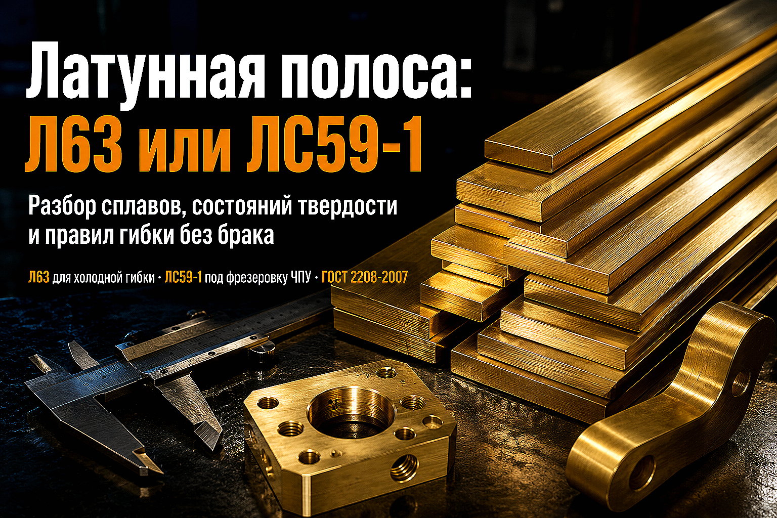 Латунная полоса Л63 и ЛС59-1: как выбрать толщину, состояние проката и смонтировать без брака