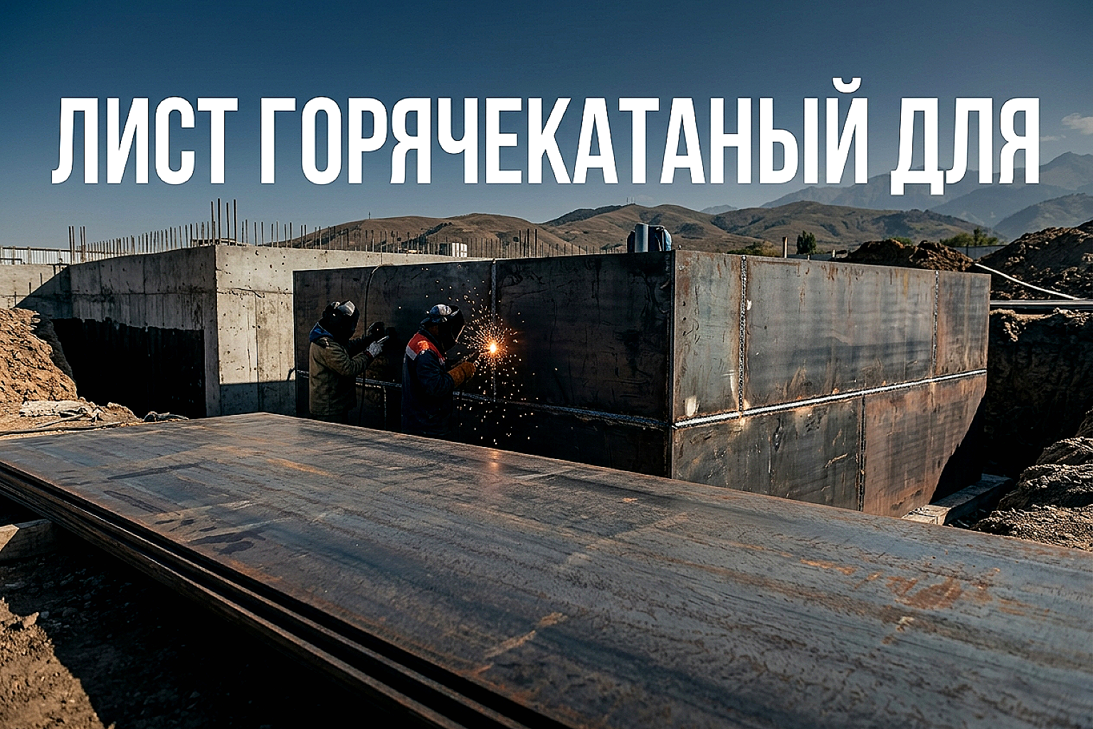 Лист горячекатаный для кессона: надежная защита подвала от воды