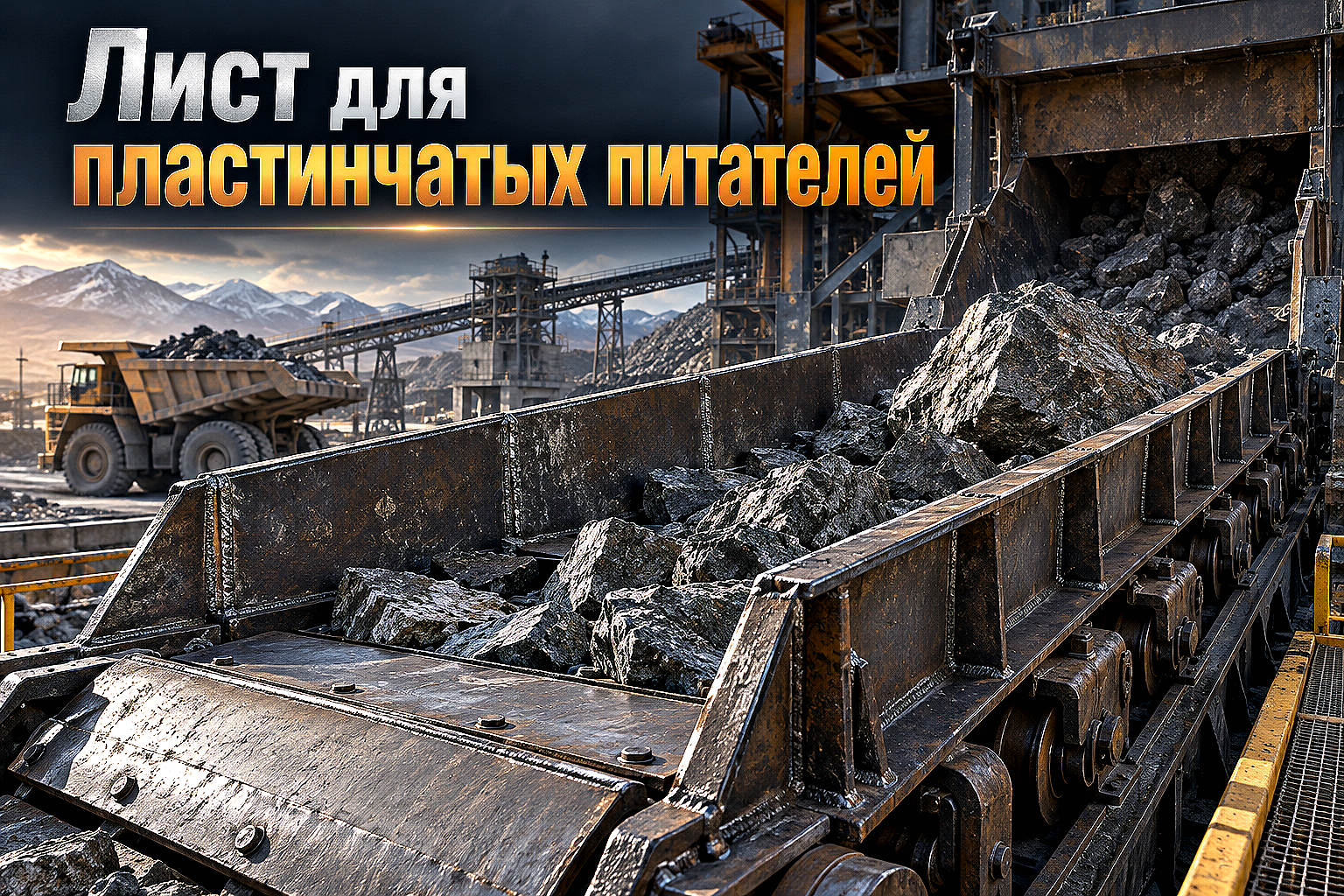 Лист горячекатаный для пластинчатых питателей и приемных лотков руды: выбор стали 09Г2С и 65Г, расчет толщин и раскрой