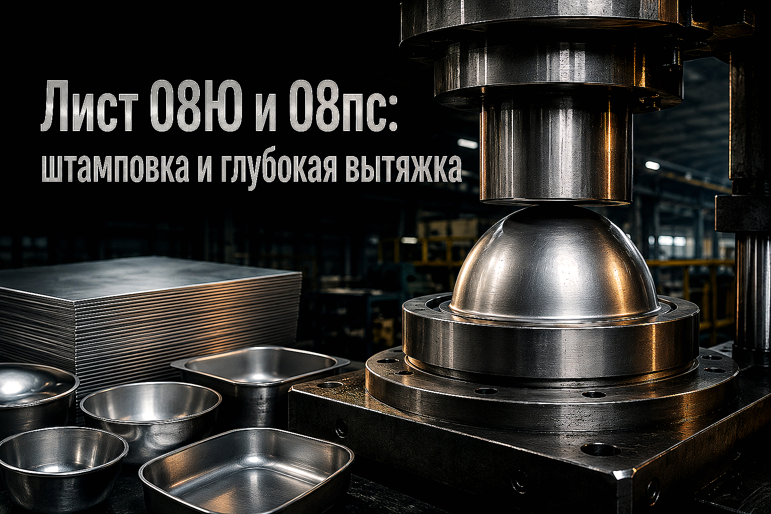 Лист холоднокатаный 08Ю и 08пс для сложной штамповки и вытяжки: выбор категории, старение металла и защита от трещин