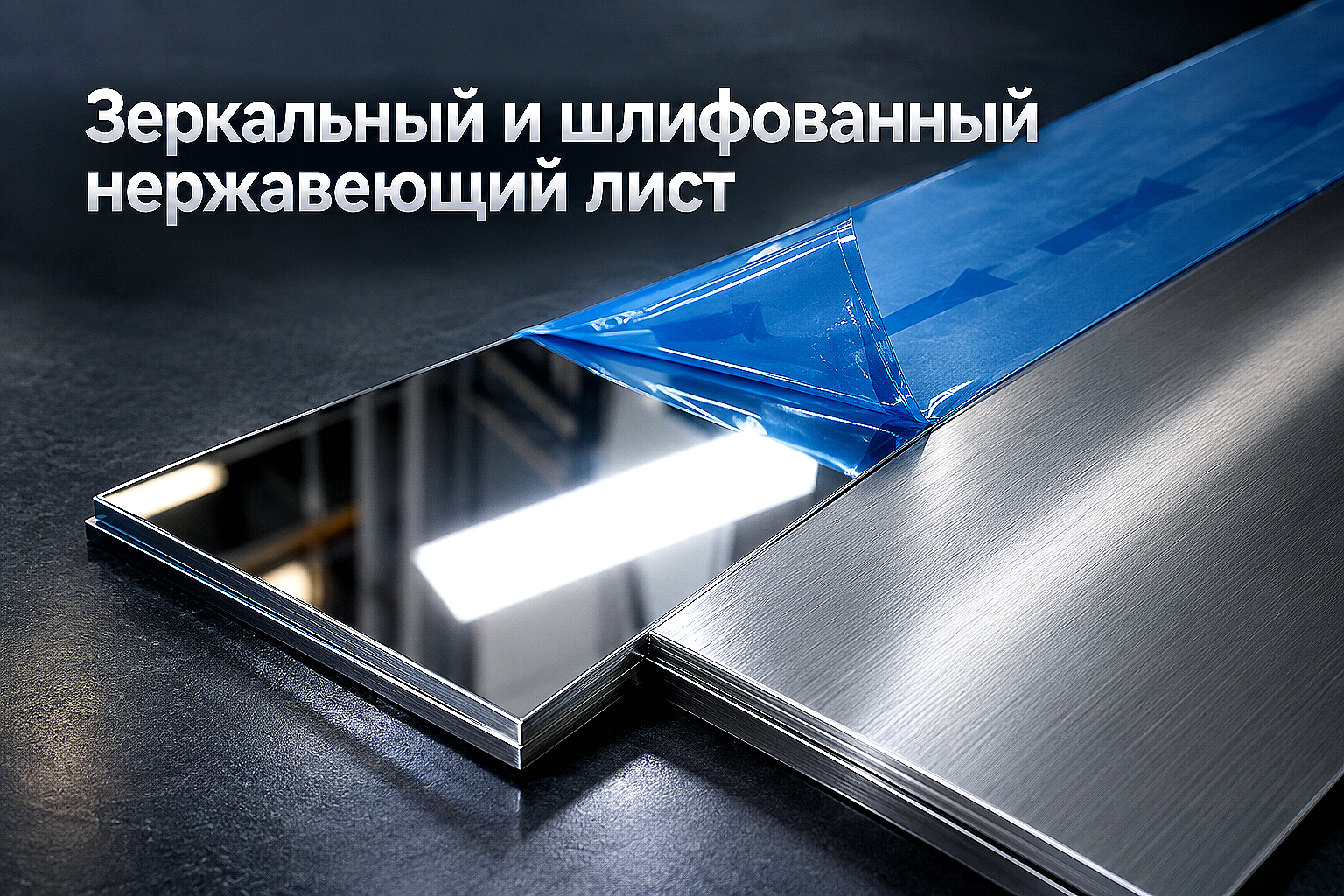 Лист нержавеющий зеркальный и шлифованный: выбор марок AISI 304/430, лазерный раскрой и монтаж без дефектов