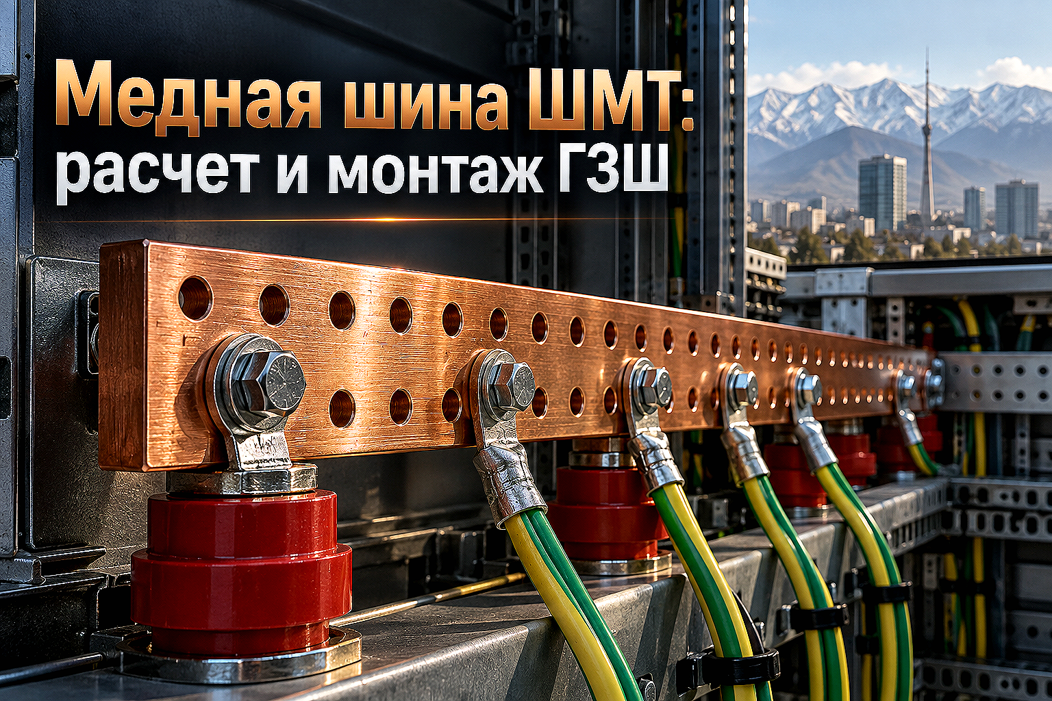 Медная шина ШМТ для главной заземляющей шины (ГЗШ): выбор сечения, перфорация и правила монтажа