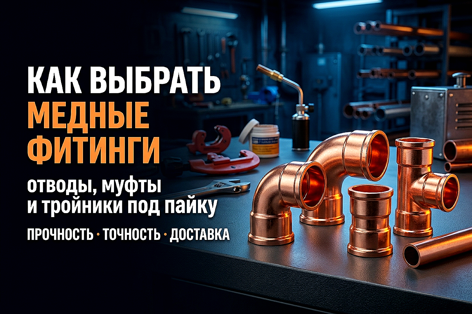 Медные фитинги: как выбрать отводы, муфты и тройники для монтажа
