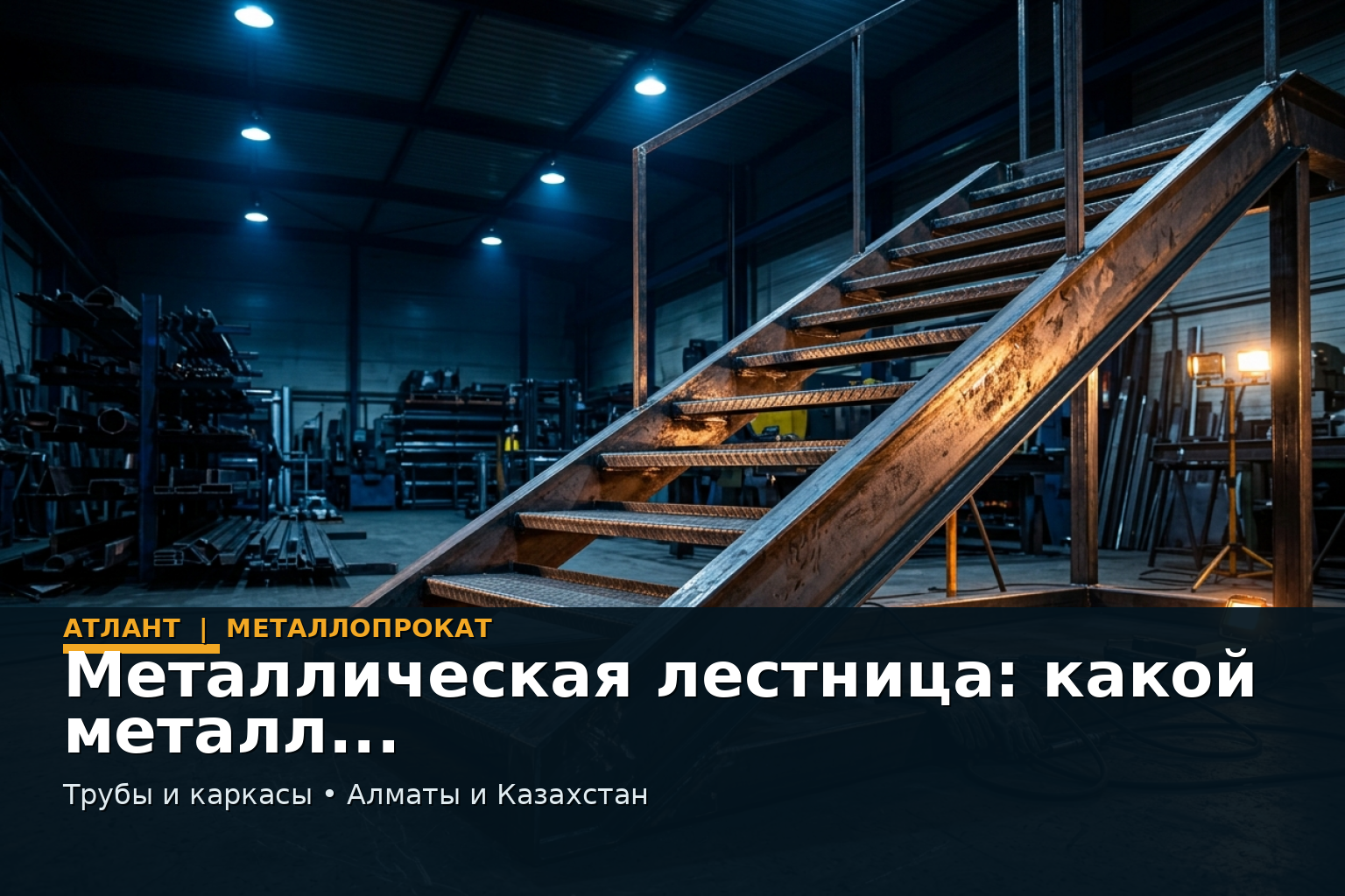 Металлическая лестница: какой металл выбрать для каркаса, ступеней и ограждений