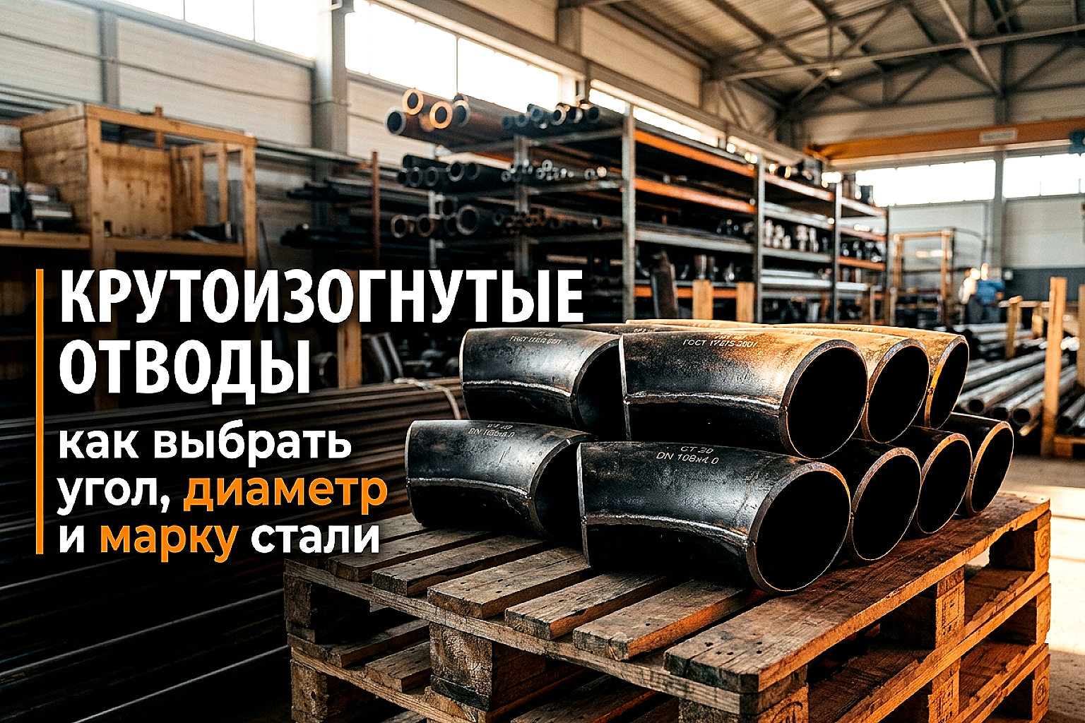 Отводы крутоизогнутые: всё, что нужно знать снабженцу при выборе