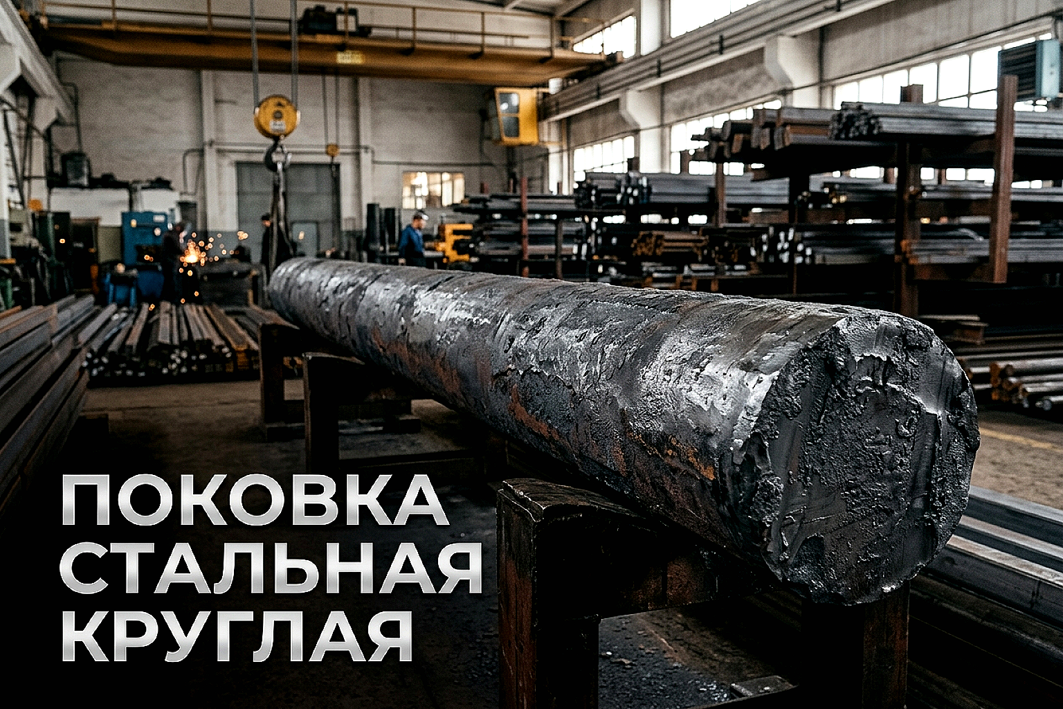 Поковка стальная круглая: технические отличия, выбор стали и припуски