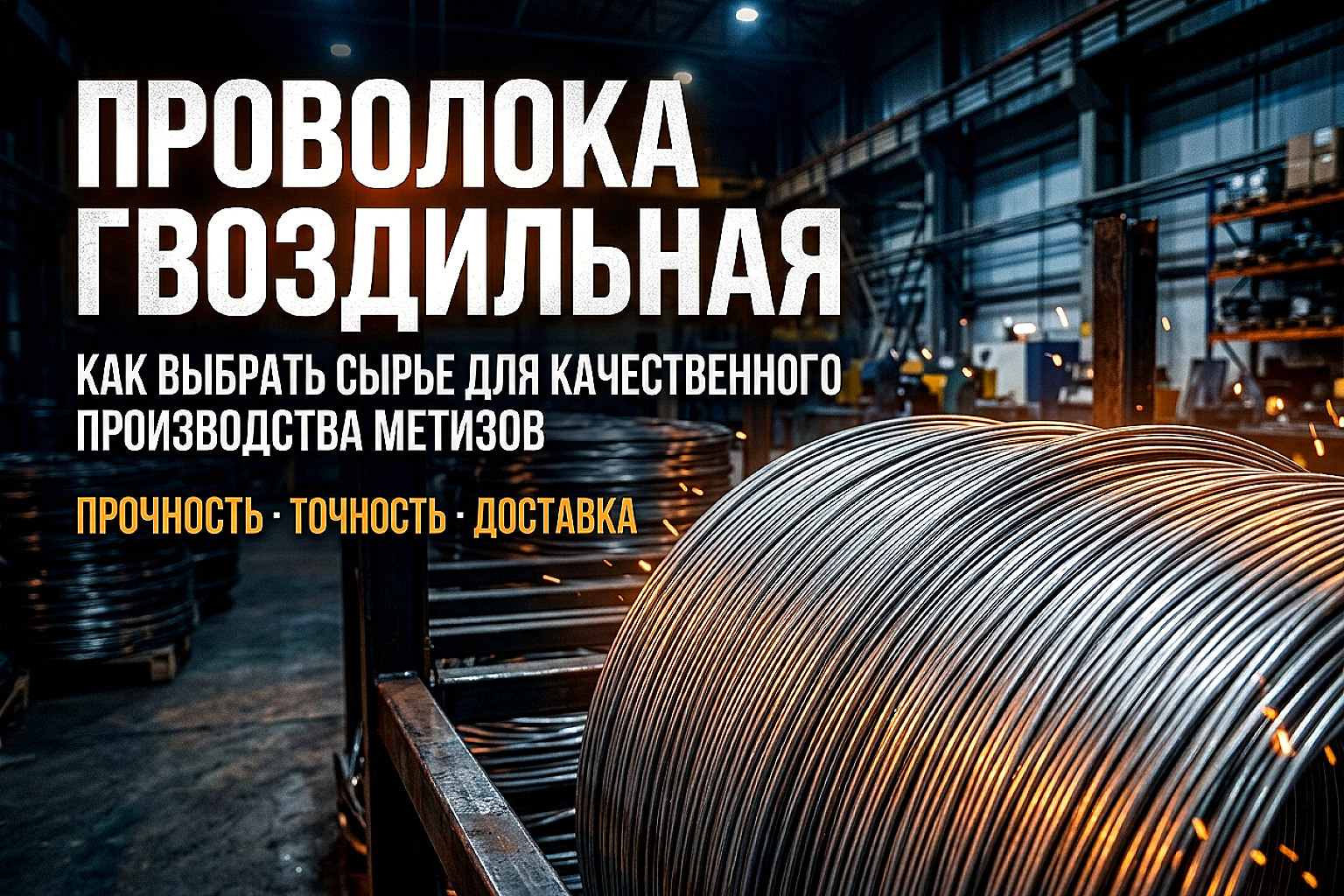 Проволока гвоздильная: требования к металлу и секреты выбора