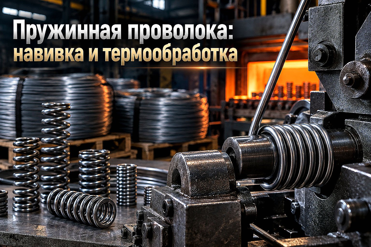 Проволока пружинная ГОСТ 9389-75 и 14963-78: выбор классов прочности, навивка пружин и термообработка