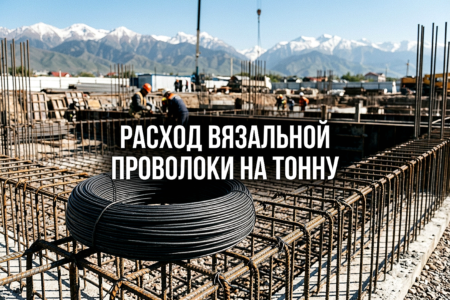 Расход вязальной проволоки на тонну арматуры: нормы и расчет для снабженца