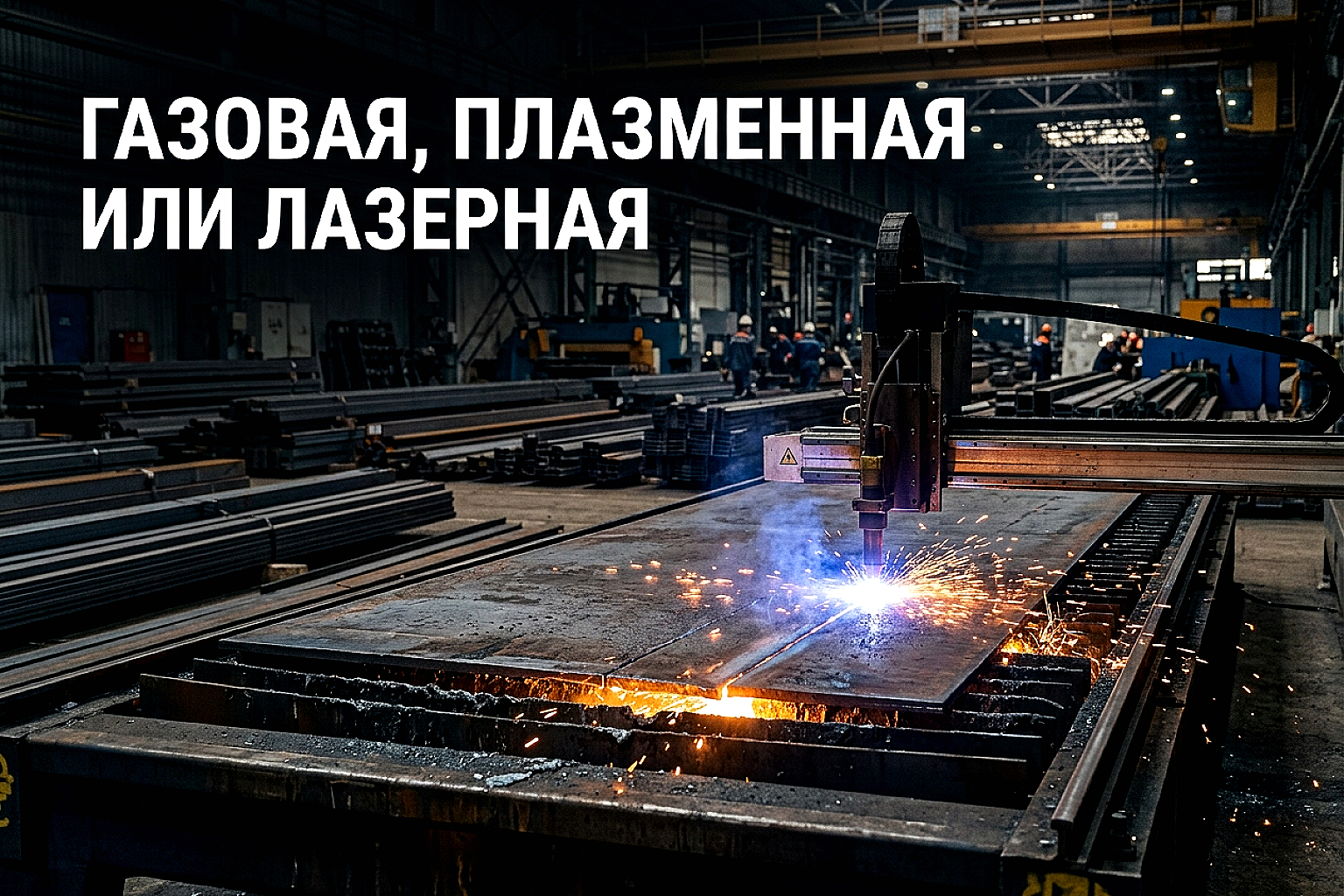 Газовая, плазменная или лазерная резка горячекатаного листа: сравнение методов