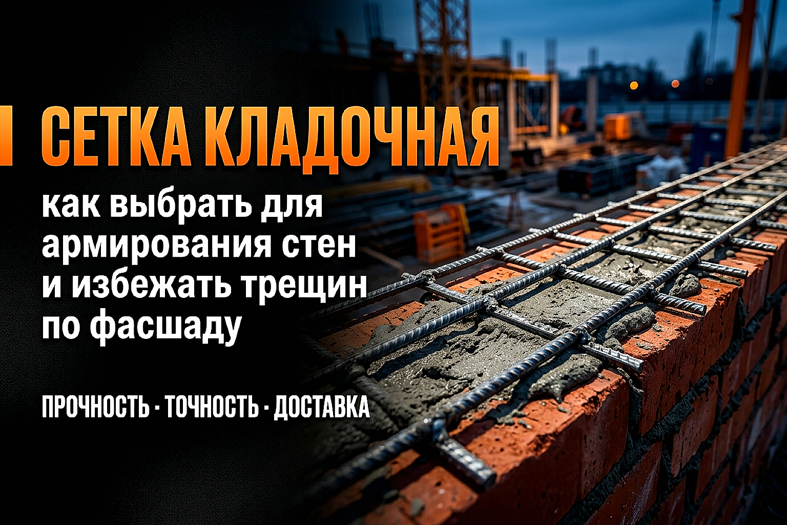 Сетка кладочная: как выбрать для армирования стен и избежать трещин