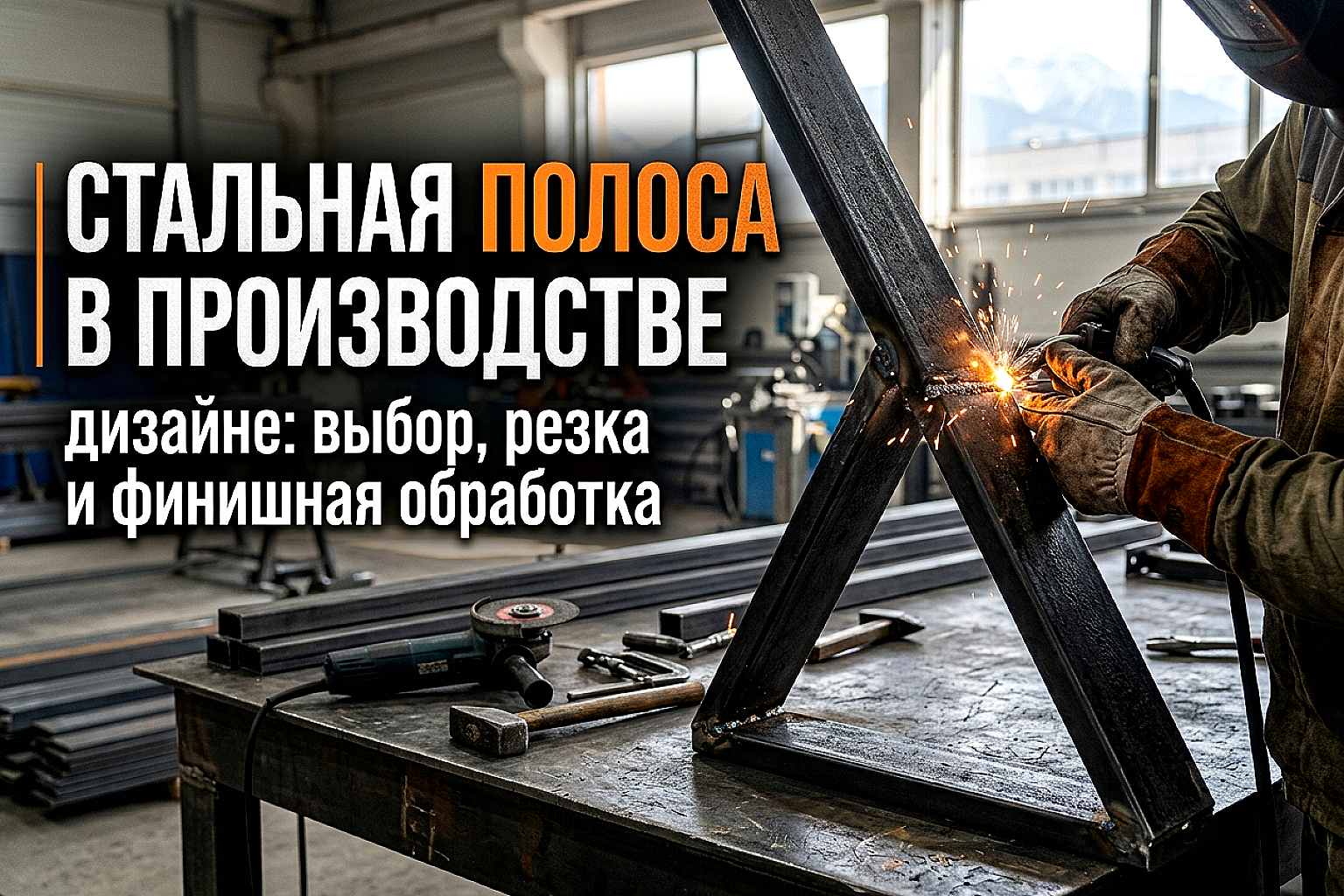 Стальная полоса для мебели и интерьера: от выбора до готового изделия