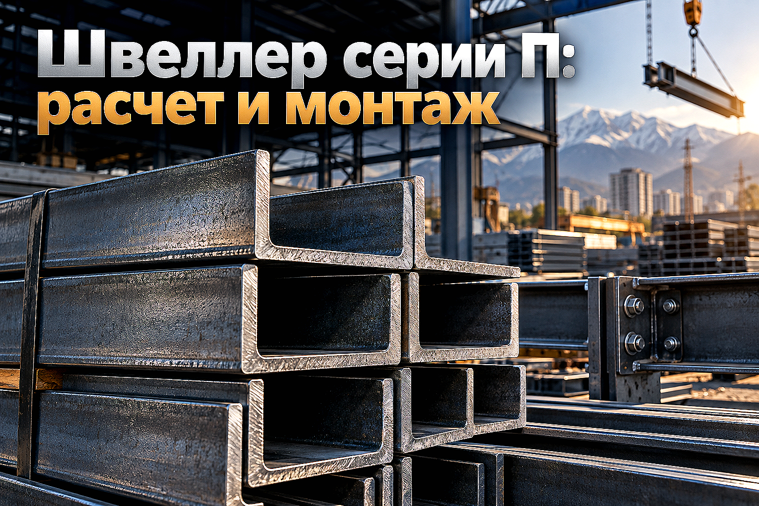 Стальной горячекатаный швеллер серии П (ГОСТ 8240-97): расчет нагрузок, отличия от серии У и правила монтажа
