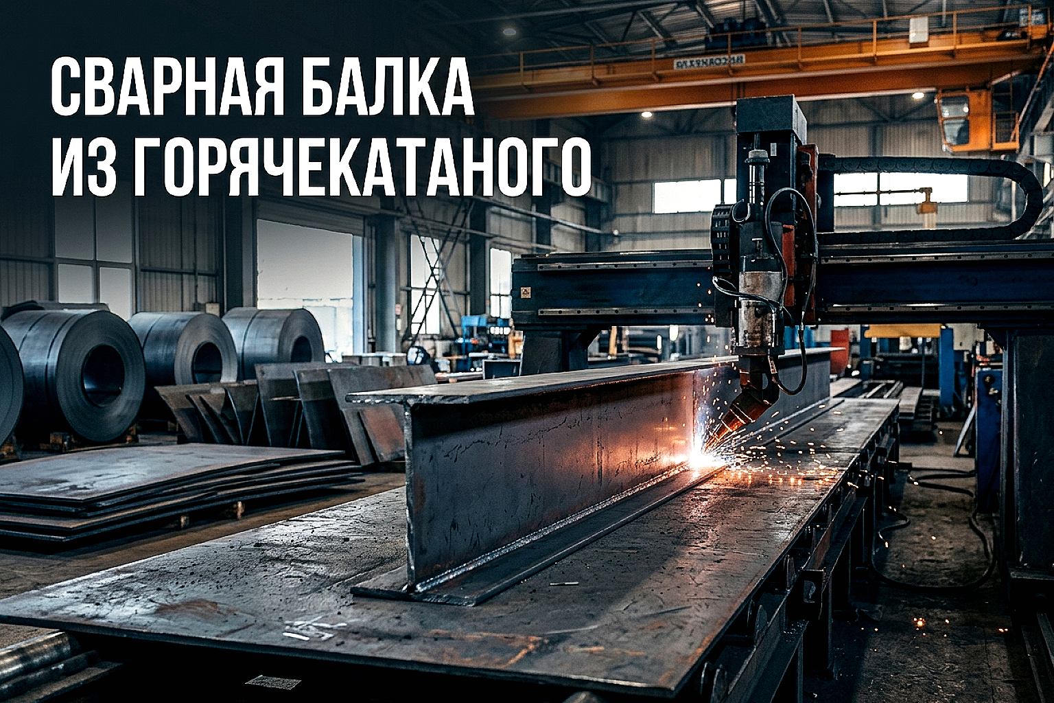 Изготовление сварных балок из горячекатаного листа: выбор металла и технологии