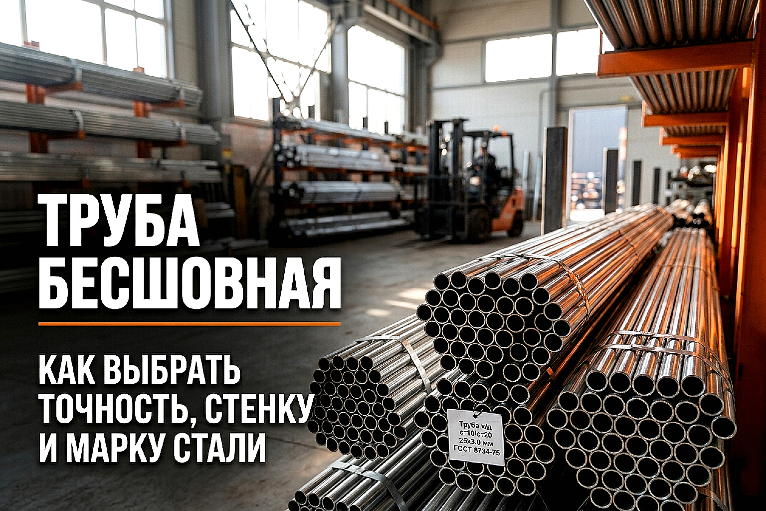 Труба бесшовная холоднодеформированная: точность и прочность