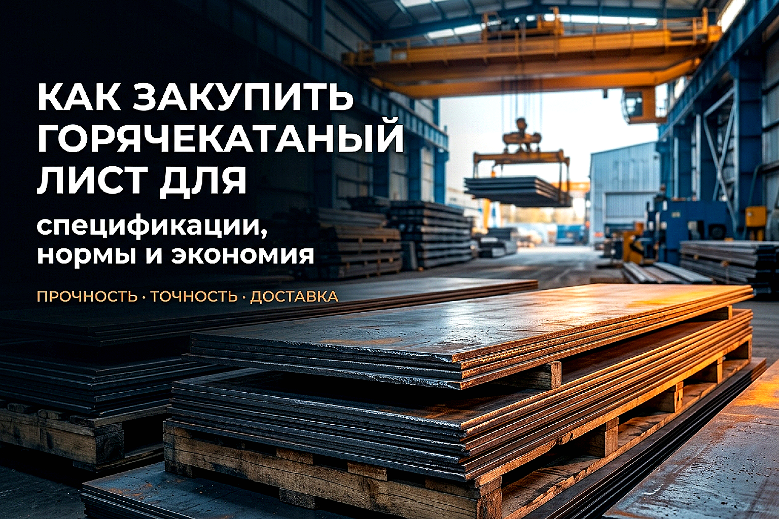 Закупка горячекатаного листа для производства: как составить заказ и сэкономить