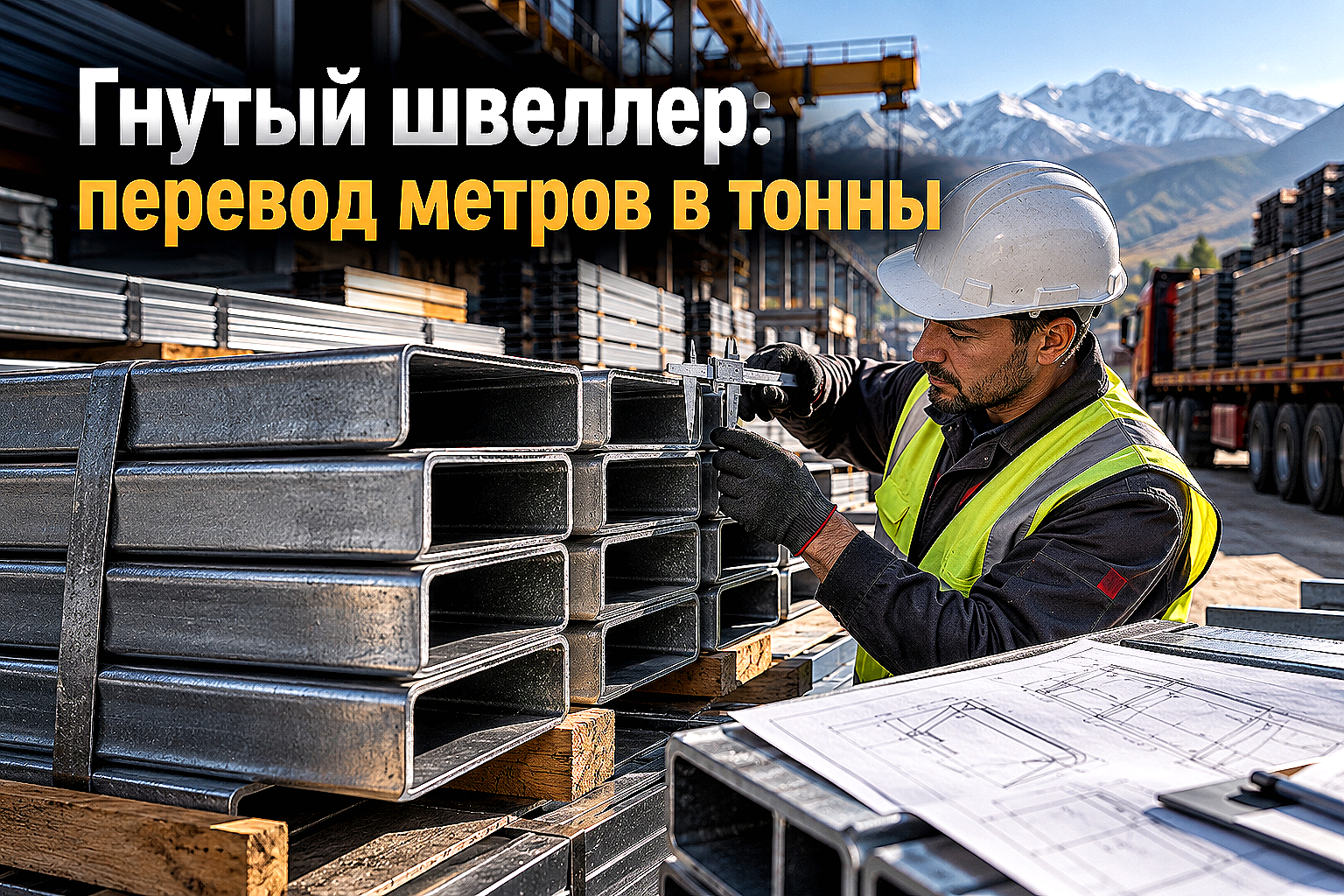 Закупка и сметный расчет гнутого швеллера: перевод метров в тонны, учет допусков ГОСТ 8278-83 и входной контроль