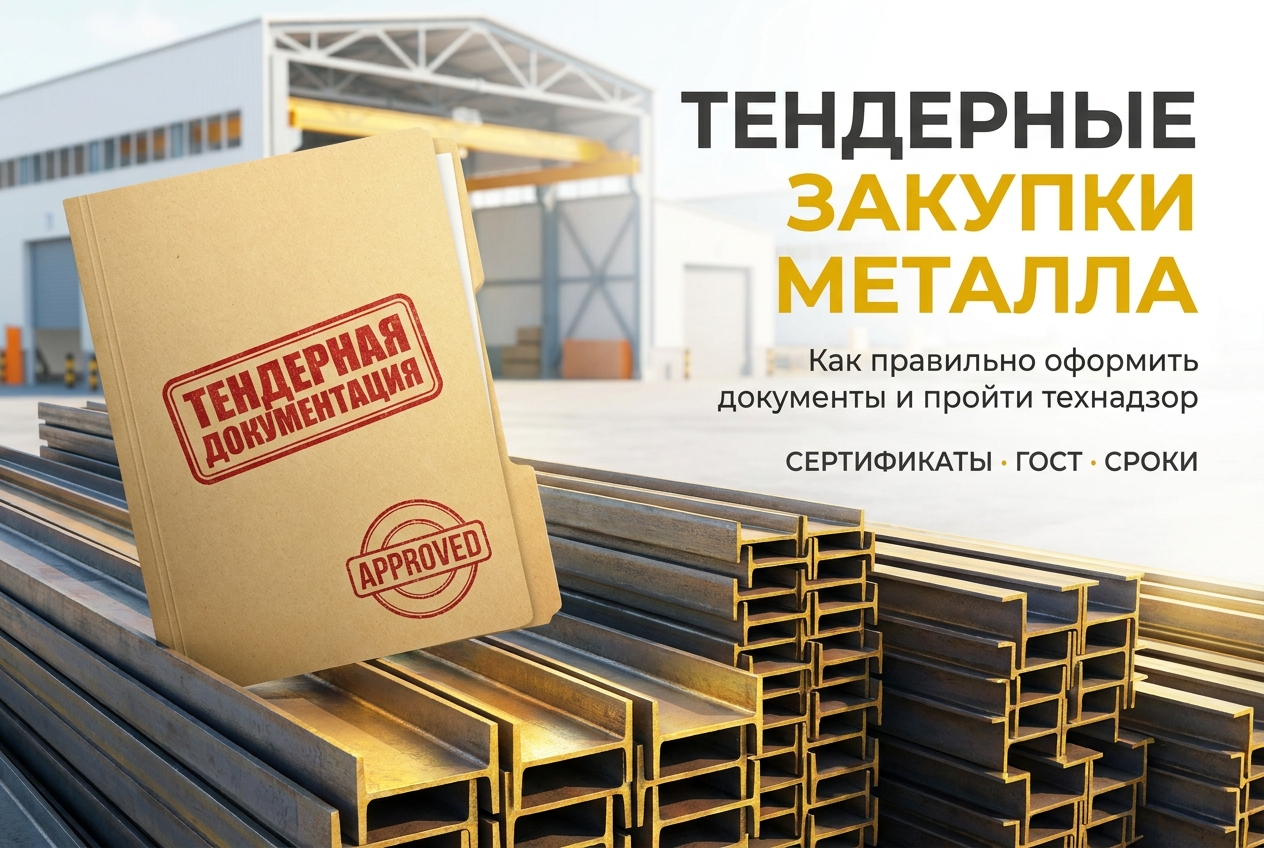 Закупка металлопроката для тендеров: как избежать ошибок