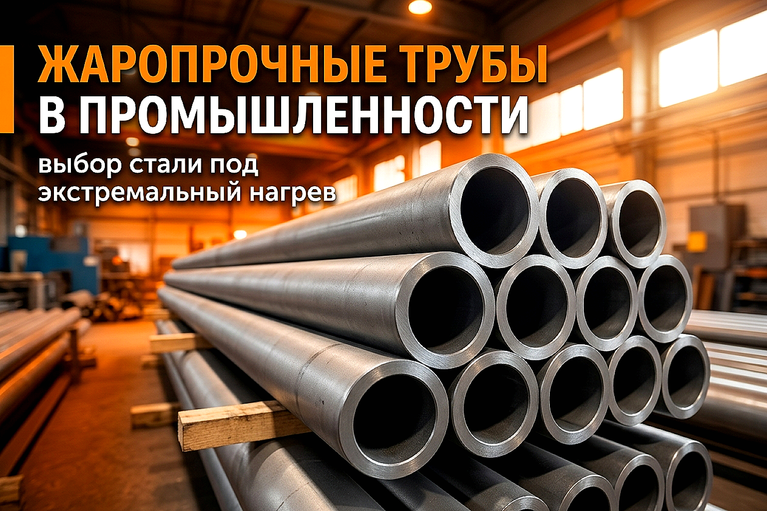 Жаропрочные трубы для промышленности: как выбрать сталь для работы при 800–1100°C